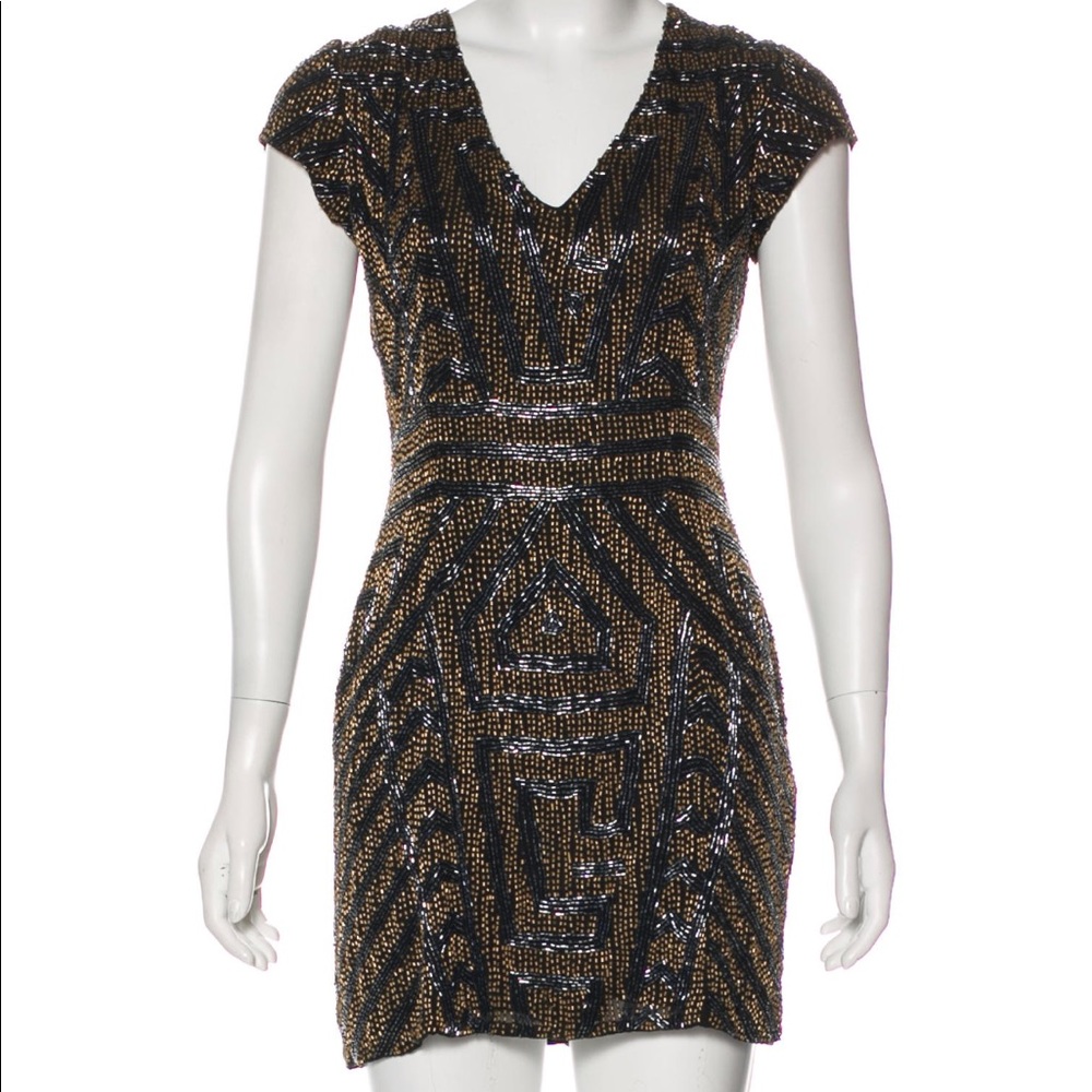 Parker Beaded Mini Dress